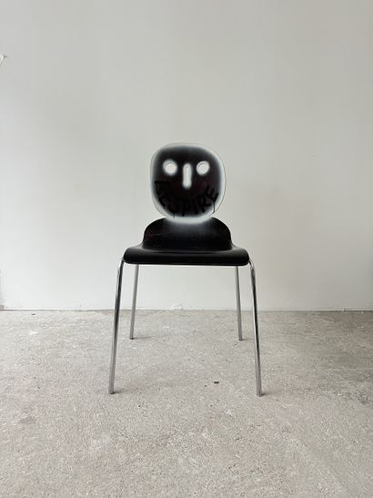 respire - second-hand chair customized by...