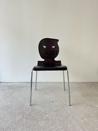 secret - second-hand chair customized by...