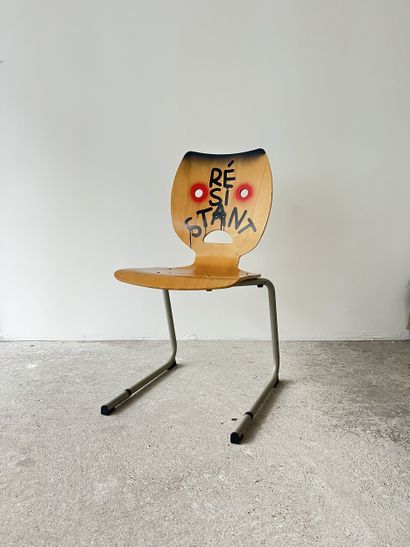 resistant - second-hand chair customized...