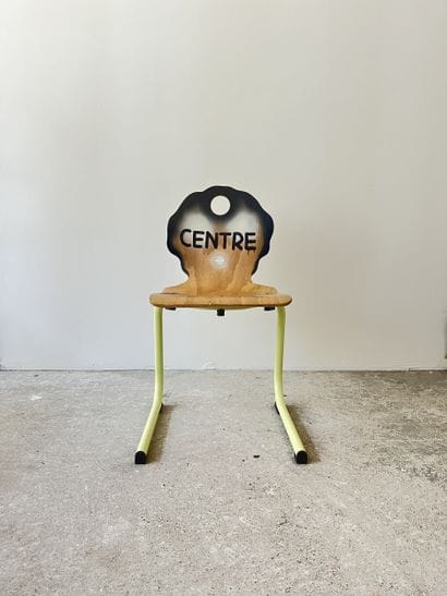 centre - chaise d'occasion customisée par...