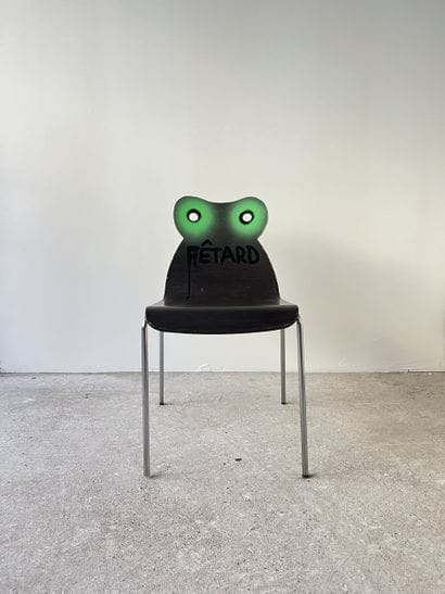 fêtard - second-hand chair customized by...