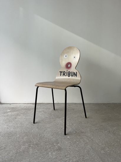 héroïne - second-hand chair customized by...