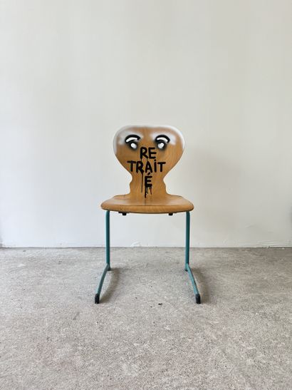 retired - second-hand chair customized by...
