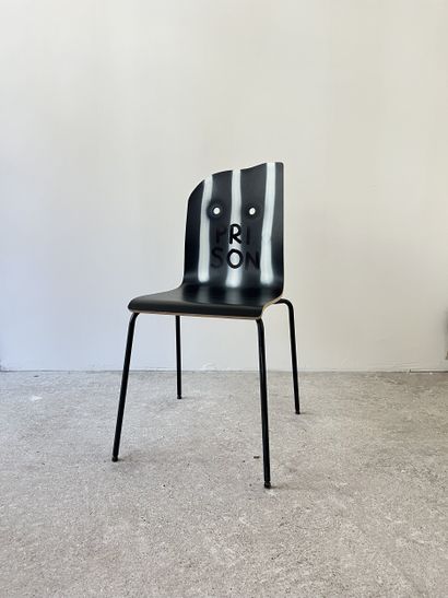 prison - second-hand chair customized by...