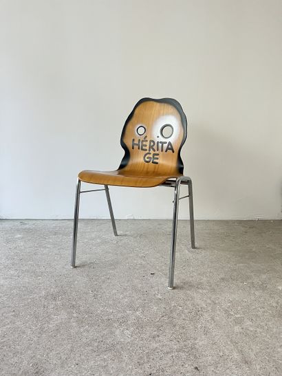 héritage - second-hand chair customized by...