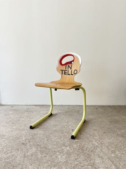 intello - second-hand chair customized by...