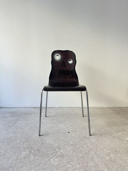 atypique - second-hand chair customized by...