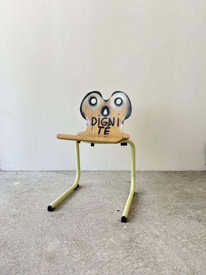 dignity - second-hand chair customized by...