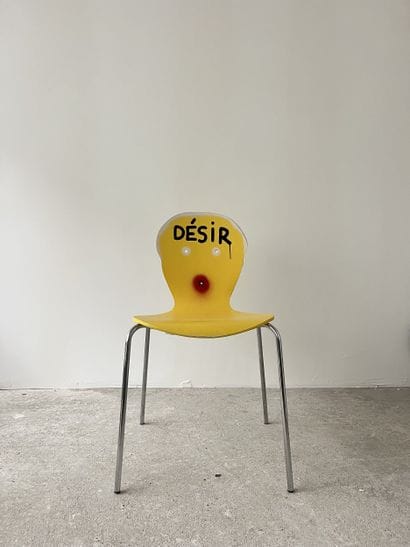 desire - second-hand chair customized by...