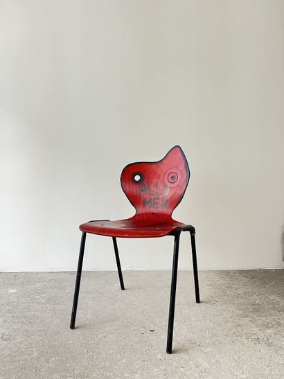 allumer - second-hand chair customized by...