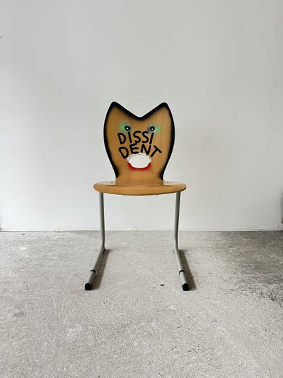 dissident - second-hand chair customized...