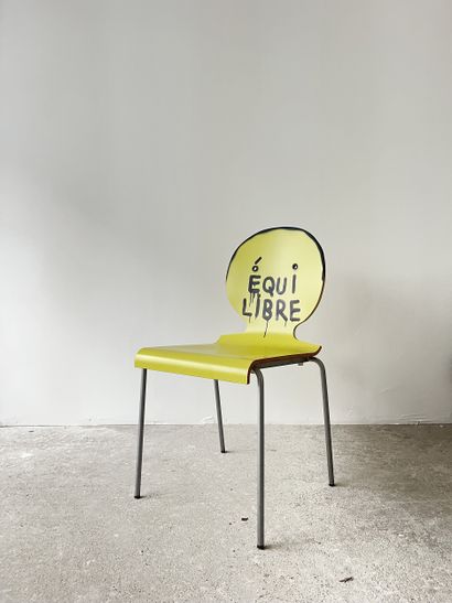 équilibre - second-hand chair customized...