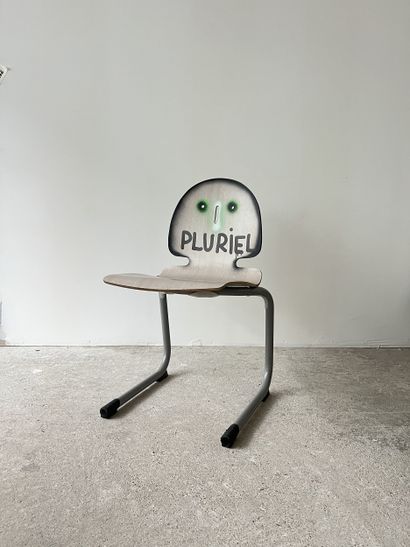 pluriel - second-hand chair customized by...