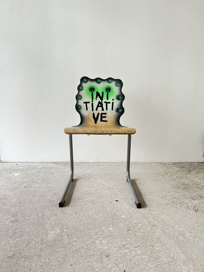 initiative - second-hand chair customized...