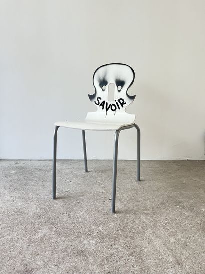 savoir - second-hand chair customized by...