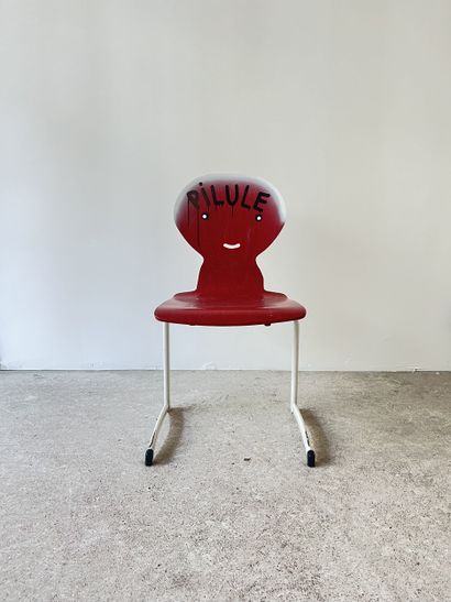 pilule - second-hand chair customized by...