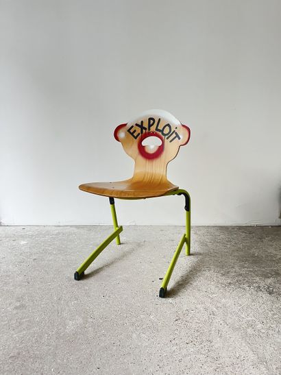 exploit - second-hand chair customized by...