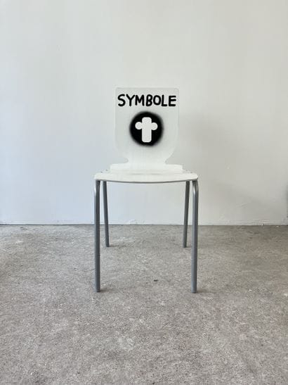 symbol - second-hand chair customized by...