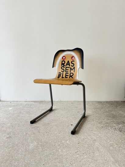 collect - second-hand chair customized by...