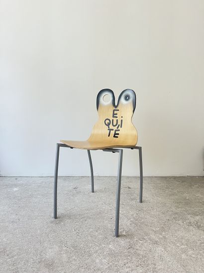 equity - second-hand chair customized by...