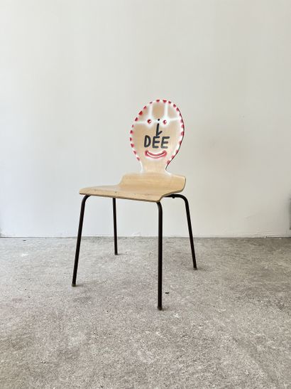 ideas - second-hand chair customized by cutting...
