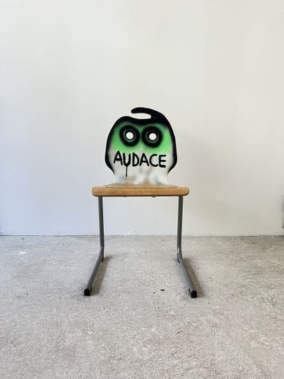 audace - second-hand chair customized by...