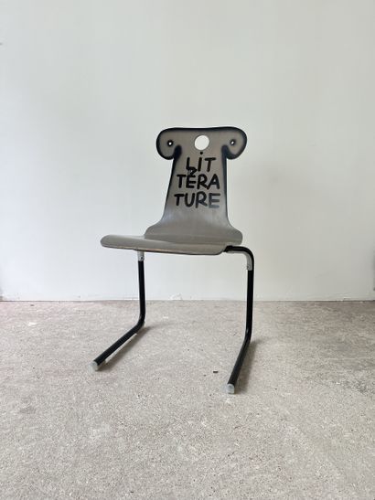 literature - second-hand chair customized...