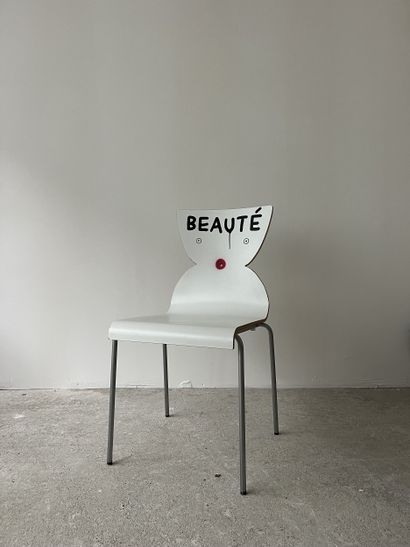 beauté - chaise d'occasion customisée par...