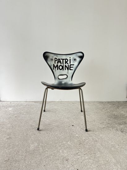 patrilmoine - second-hand chair customized...