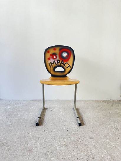 impact - second-hand chair customized by...