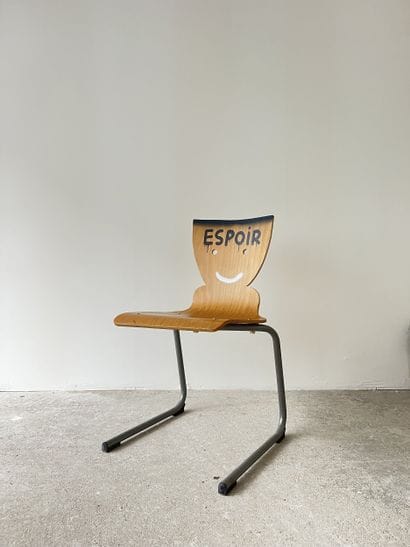 espoir - second-hand chair customized by...