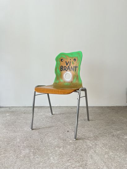 joyeux - second-hand chair customized by...