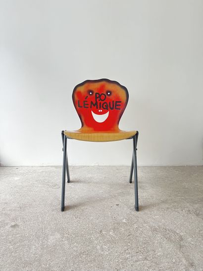 polémique - second-hand chair customized...