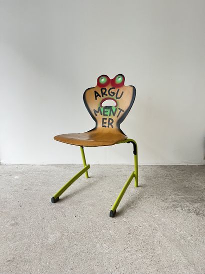 argumenter - second-hand chair customized...