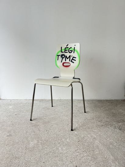 legitimate - second-hand chair customized...
