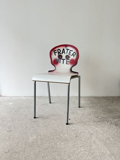 fraternité - second-hand chair customized...