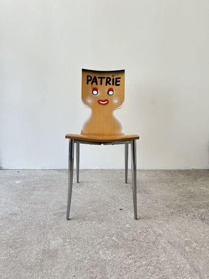patrie - second-hand chair customized by...