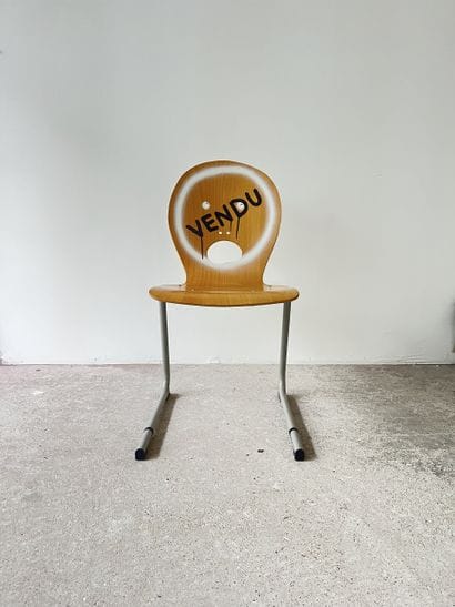 vendu - chaise d'occasion customisée par...