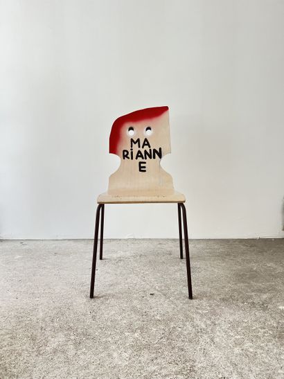 Marianne - second-hand chair customized by...