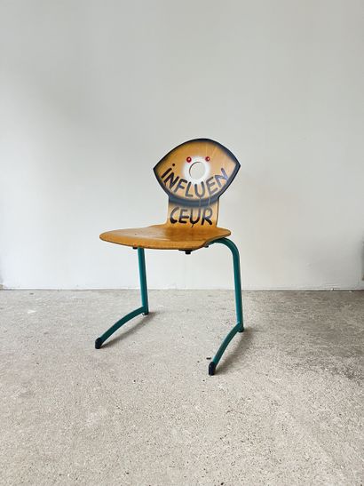 influenceur - second-hand chair customized...