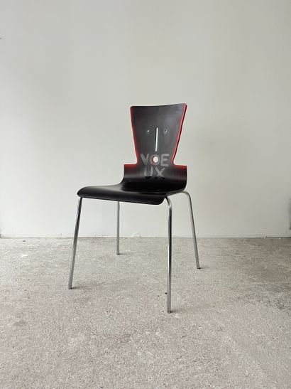 voeux - chaise d'occasion customisée par...