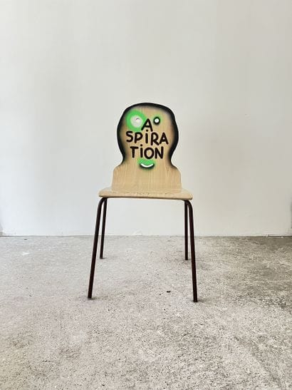 aspiration - second-hand chair customized...