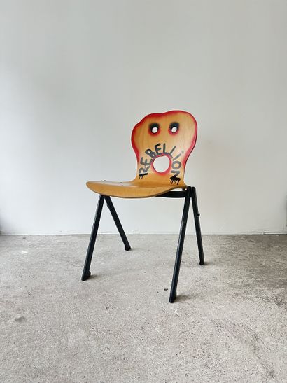 rebellion - second-hand chair customized...