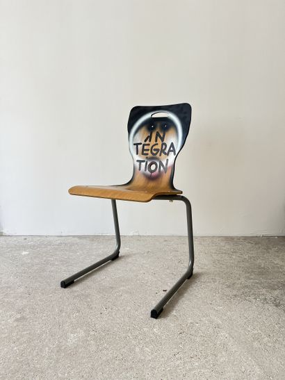 integration - second-hand chair customized...