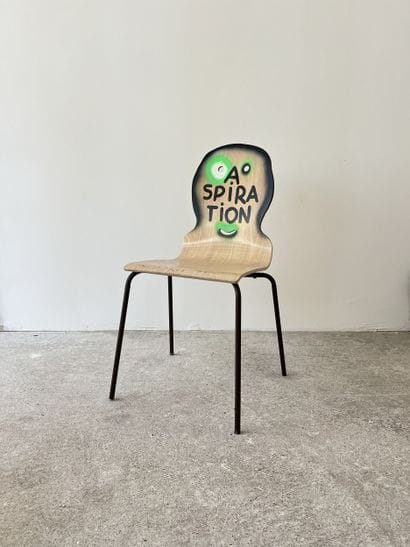 aspiration - second-hand chair customized...