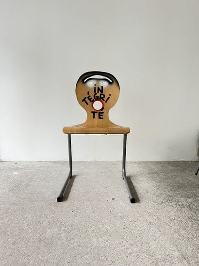 integrity - second-hand chair customized...