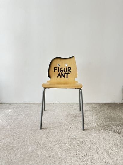 featured - second-hand chair customized by...