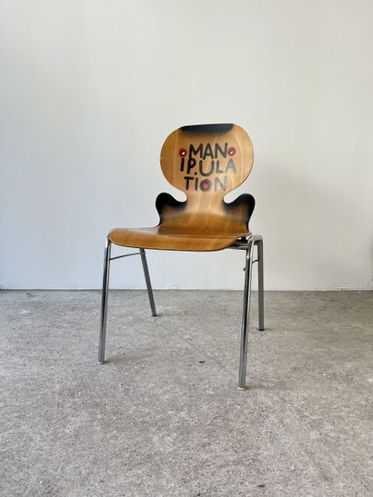 manipulation - second-hand chair customized...