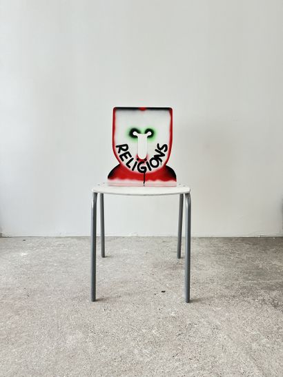 religions - second-hand chair customized...