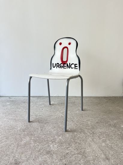 emergency - second-hand chair customized...